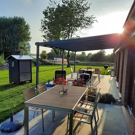 Ferienwohnung Sonnenaufgangsgenuss Harriersand Schwanewede Buitenkant foto